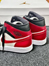 耐克（NIKE）女鞋AIR JORDAN1 MID女子AJ1復(fù)古緩震籃球鞋休閑板鞋 BQ6472-160 37.5 曬單實(shí)拍圖