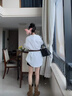 許我耀眼趙露思許妍同款襯衫裙腰帶百搭復(fù)古收腰皮帶時(shí)尚束腰腰封 咖啡色雙頭扣（100CM） 曬單實(shí)拍圖