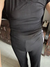 Sansha 高腰寬松闊腿褲現代古典舞練功教師形體民族服裝 黑色 L  曬單實(shí)拍圖