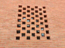 池厲蜂窩磚 20孔磚 多孔磚頭 仿古建帶孔磚 陶土紅磚網(wǎng)紅磚藝術(shù)裝飾墻 240x120x30mm 曬單實(shí)拍圖