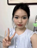 樂雅秀2025夏季法式荷葉邊飛飛袖顯瘦百搭韓系娃娃衫上衣女減齡甜美襯衫 藍色 M 建議96-107斤 曬單實拍圖