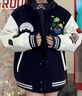 SPRAYGROUND2025春明星同款鯊魚嘴棒球服夾克搖錢樹(shù)聯(lián)名美式寬松情侶外套 卡其色 L 曬單實(shí)拍圖