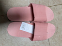 樂(lè )拖  夏季男士舒適軟底家居室內浴室洗澡防滑簡(jiǎn)約室外耐磨夏天涼拖鞋 蝦粉色 40-41 （適合39-40） 曬單實(shí)拍圖