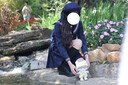 途尊日本校供感手作蝴蝶結(jié)手作jkdk制服帽毛呢學(xué)院幼稚園飄帶海軍帽子 黑色貓耳帽+黑絲帶 曬單實(shí)拍圖