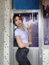 俞兆林圓領(lǐng)短袖t恤女2025夏季新款修身百搭顯瘦時尚潮流半袖打底衫上衣 白色-圓領(lǐng) M 90-100斤 曬單實拍圖