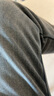 SHANSHAN杉杉休閑褲男秋冬季商務(wù)休閑男士保暖燈芯絨直筒長(zhǎng)褲中青年寬松褲 黑色（加絨） 2XL /185 曬單實(shí)拍圖