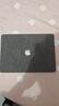 帝伊工坊 蘋(píng)果筆記本電腦保護殼適用macbook Pro/Air/M1超薄皮質(zhì)軟殼保護套外殼 新款磨砂皮 灰色（配鍵盤(pán)膜+防塵塞） 20-22Pro13：2251/2289/2338 曬單實(shí)拍圖
