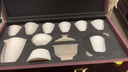 唐帕（TANGPA）羊脂玉白瓷茶具整套高檔送禮辦公室家蓋碗功夫茶具套裝父親節禮物如意套裝 9件 曬單實(shí)拍圖