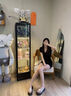 茯見連衣裙女夏高級感2025新款小個子小黑短裙輕奢蓬蓬裙顯瘦公主裙子 黑色-M 曬單實拍圖