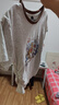 森馬（Semir）史努比系列衛(wèi)衣女卡通落肩寬松衣服個(gè)性秋設(shè)計(jì)感圖案101524116009 曬單實(shí)拍圖