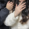 梵鉑姿情侶戒指純銀對戒一對情侶款男女生紀念情人節(jié)生日禮物送男女朋友 黑夜與黎明對戒女款【戒指禮盒】 曬單實拍圖