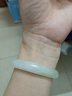 秀芳緬甸老坑玉鐲翡翠（處理）貴妃橢圓形飄綠冰糯種玉手鐲女送人禮物 56-57mm 曬單實(shí)拍圖