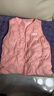 Hello Kitty女童羽絨馬甲冬兒童背心中大童輕薄鴨絨內膽童裝0002粉色150 曬單實(shí)拍圖