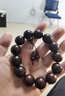 穆百年印度小葉紫檀手串 老料多星高油高密佛珠男女款單圈手鏈18mm 曬單實(shí)拍圖