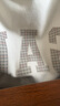 GAP男女裝春秋碳素軟磨抓絨格紋logo連帽衛(wèi)衣情侶上衣609221 曬單實(shí)拍圖