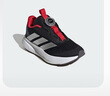 阿迪達(dá)斯（adidas）童鞋25春季男童女童BOA款DURAMO兒童減震跑步運(yùn)動(dòng)鞋IH3603黑/紅 曬單實(shí)拍圖