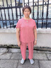 桓黎老年女裝奶奶夏天短袖兩件套老太太老人衣服薄款60歲媽媽夏季t恤 920駝色【套裝】 2XL 建議105-120斤 曬單實拍圖