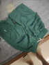 才俏短褲男夏季五分褲男士新款速干口袋拉鏈工裝短褲韓版百搭寬松情侶 綠色 L 【110-130斤】 曬單實(shí)拍圖