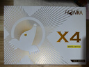 HONMA2024 X4新款高爾夫球四層球柔軟打感練習下場(chǎng)比賽12粒/盒 四層球白色 曬單實(shí)拍圖