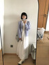 綴櫻春季連衣裙女裝穿搭一整套2025新款初戀清純奶甜套裝白色氣質(zhì)裙子 紫色針織開(kāi)衫+無(wú)袖連衣裙 套裝 XL 【建議115-125斤穿】 曬單實(shí)拍圖