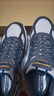 斯凱奇（Skechers）新款男士戶(hù)外登山鞋男緩震耐磨輕便運動(dòng)鞋厚底增高休閑時(shí)尚徒步鞋 CCBL炭灰色/藍色 41 (260mm) 曬單實(shí)拍圖