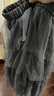 moussy 新品復古優(yōu)雅重工紗裙A型半身裙女028HAZ30-2621 160灰色 M 00002/M 曬單實拍圖