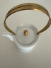 藍(lán)印東方景德鎮(zhèn)陶瓷茶具套裝家用客廳中式玲瓏提梁壺泡茶壺功夫茶具禮盒裝 【融光-玲瓏】1壺6杯茶具套裝 曬單實(shí)拍圖