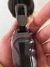 迪加倫 金屬 比亞迪鑰匙套  漢EV 唐dm 宋plus 宋max 秦Pro 秦PLUS 汽車(chē)鑰匙包殼男士 太空灰+真皮鑰匙扣 曬單實(shí)拍圖