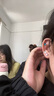 山頭林村耳骨釘女韓式6mm爆閃耳釘鈦鋼彩色百搭不易過(guò)敏耳蝸抗過(guò) 四對(duì)裝白色+湖水藍(lán)+淺粉色+紫羅蘭 華子耳釘6mm 曬單實(shí)拍圖