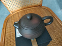 全手工建水紫陶茶壺刀紋紋德鐘壺中式泡茶壺復(fù)古紫陶泡茶專(zhuān)用茶具 紫陶刀紋德鐘壺 210ml 101mL(含)-200mL(含) 曬單實(shí)拍圖