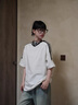 肯奈迪棉質(zhì)簡約短袖T恤男生2025新款重磅寬松夏季三杠男款上衣圓領(lǐng)落肩 白色-棉質(zhì)短袖T恤-三杠袖 2XL 【170-180cm】 曬單實(shí)拍圖