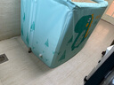 西哈泳士泡澡桶成人可折疊沐浴桶家用汗蒸浴缸特大號(hào)兒童洗澡桶浴盆神器 恐龍森林 簡(jiǎn)浴童心 曬單實(shí)拍圖