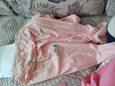 孕婦睡衣女月子服夏季薄款產(chǎn)后純棉產(chǎn)婦哺乳口孕期春秋家居服套裝 8068#蝦粉兔頭 L100-120斤 曬單實(shí)拍圖