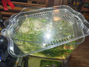 逸樂(lè )寵透明塑料金魚(yú)缸仿玻璃亞克力斗魚(yú)缸一體成型防摔桌面水族箱烏龜缸 特大號-帶蓋（超透裸缸） 曬單實(shí)拍圖