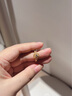 首愛(ài)珠寶足金玫瑰金冕戒指精品拋光工藝黃金鑲嵌鋯石戒七夕情人節(jié)禮物 3.93g 曬單實(shí)拍圖