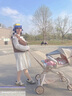 百圖betu女裝2025春季新款馬甲V領(lǐng)高仿鹿皮絨疊穿百搭馬甲女2501T47 咖啡色 S 曬單實(shí)拍圖