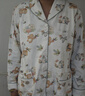 諾宜月子裝月子服春夏家居服純棉孕婦哺乳睡衣懷孕期產后喂奶 小熊環(huán)游記 L 曬單實拍圖