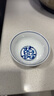 景德鎮(zhèn)陶瓷碗套裝景德鎮(zhèn)手繪釉下青花瓷家用吃飯碗蒸蛋碗4只餐具套組 喜福吉樂4碗套裝 曬單實(shí)拍圖