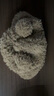 CACUSS帽子女秋冬可愛小熊針織帽保暖毛絨護(hù)耳帽防風(fēng)防寒套頭毛線帽奶咖 曬單實(shí)拍圖