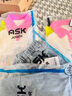 ASK JUNIOR2025秋季新品時(shí)尚女童褲子休閑兒童時(shí)尚刮破水洗彈力牛仔長(cháng)褲童裝 藍色 150 曬單實(shí)拍圖