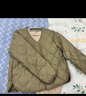 波司登輕薄羽絨服女短款90絨V領(lǐng)三防面料修身顯瘦菱格紋外套 曬單實(shí)拍圖