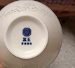 富玉餐具碗盤散件中式釉中彩家用餐具自由搭中國風(fēng)玲瓏瓷碗碟菜盤子 青韻 5寸斗笠飯碗 曬單實(shí)拍圖