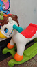 匯樂(lè)玩具（HUILE TOYS）音樂(lè)搖搖馬寶寶滑行兩用木馬男女孩嬰幼兒童3-6歲生日周歲禮物 曬單實(shí)拍圖