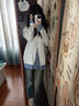 LDBE美式復(fù)古學(xué)院風(fēng)polo假兩件衛(wèi)衣女春季2025新款寬松韓系長(zhǎng)袖上衣潮 白灰色 M 【95斤以內(nèi)】 曬單實(shí)拍圖