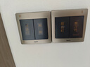 喜昶 金色開(kāi)關(guān)標識貼 開(kāi)關(guān)貼紙創(chuàng  )意家居個(gè)性自粘開(kāi)關(guān)標示貼提示貼開(kāi)關(guān)標簽貼紙【透明底/金色字】 三房二廳全套.金色字（常規按鈕用） 曬單實(shí)拍圖