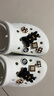 卡駱馳（crocs）貝雅卡駱班Clog洞洞鞋男女鞋涼拖拖鞋沙灘涼鞋 205089-126 M8W10 曬單實拍圖