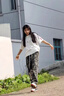 ZMEX迷彩工裝褲男休閑褲男秋春潮牌寬松嘻哈直筒褲美式高街長褲男運動 迷彩工裝褲 L 建議110-125斤 曬單實拍圖