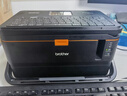 適用兄弟標簽機色帶覆膜標簽紙PT-E800TK/E850TKW/P950NW/P910BT 白底黑字 12mm 曬單實(shí)拍圖