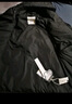馬登工裝山系可拆卸羽絨服男保暖機能連帽馬甲背心男士面包服外套秋冬 炭黑色 L 曬單實(shí)拍圖