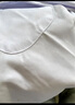 冀衡護士服女款長(cháng)袖娃娃領(lǐng)白大褂短袖藥店美容院工作服秋冬套裝醫學(xué)生 白色長(cháng)袖娃娃領(lǐng)（單件上衣） M （95-115斤） 曬單實(shí)拍圖